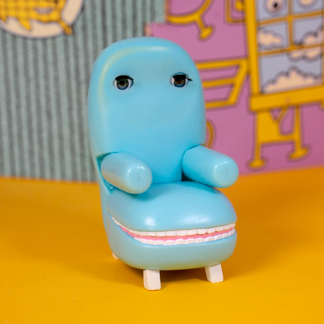 Super 7 Pee-Wee's Playhouse ReAction Figure - Chairry Super 7 Pee-Wee's Playhouse ReAction Figure - Chairry