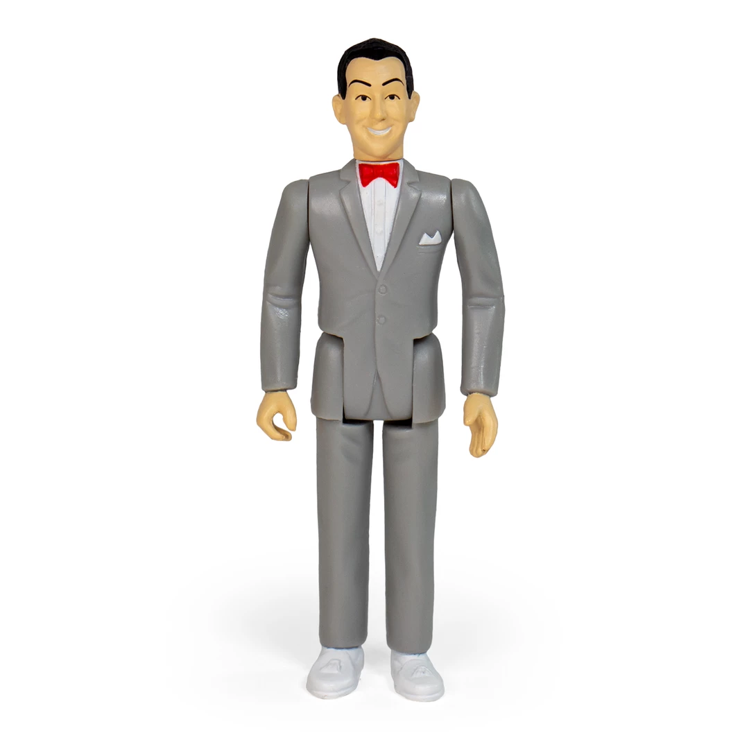 Super 7 Pee-Wee's Playhouse ReAction Figure - Pee-Wee Super 7 Pee-Wee's Playhouse ReAction Figure - Pee-Wee