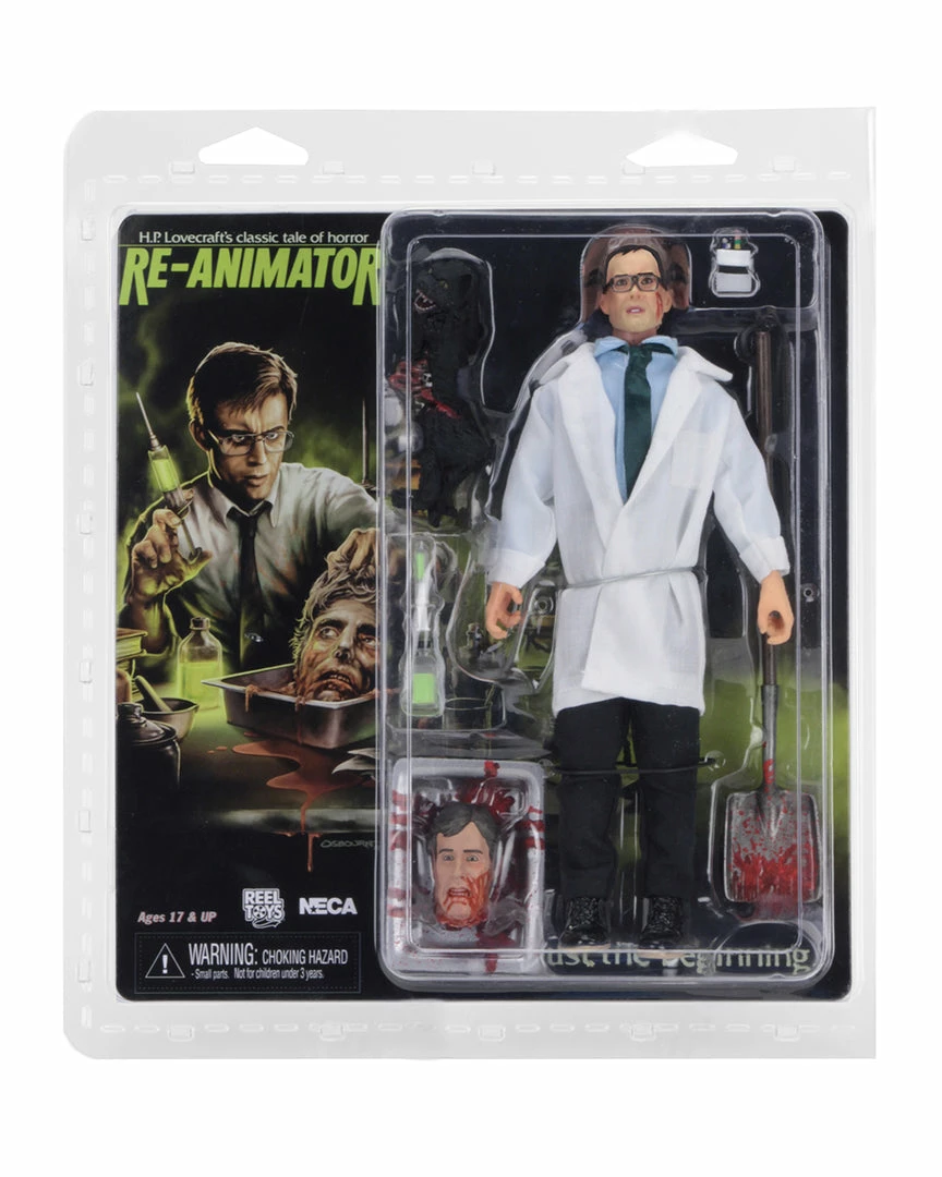 NECA - Re-Animator - Herbert West 8" Clothed Action Figure NECA - Re-Animator - Herbert West 8" Clothed Action Figure