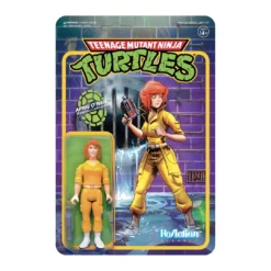 Super 7 Teenage Mutant Ninja Turtles ReAction Figure - April O'Neil