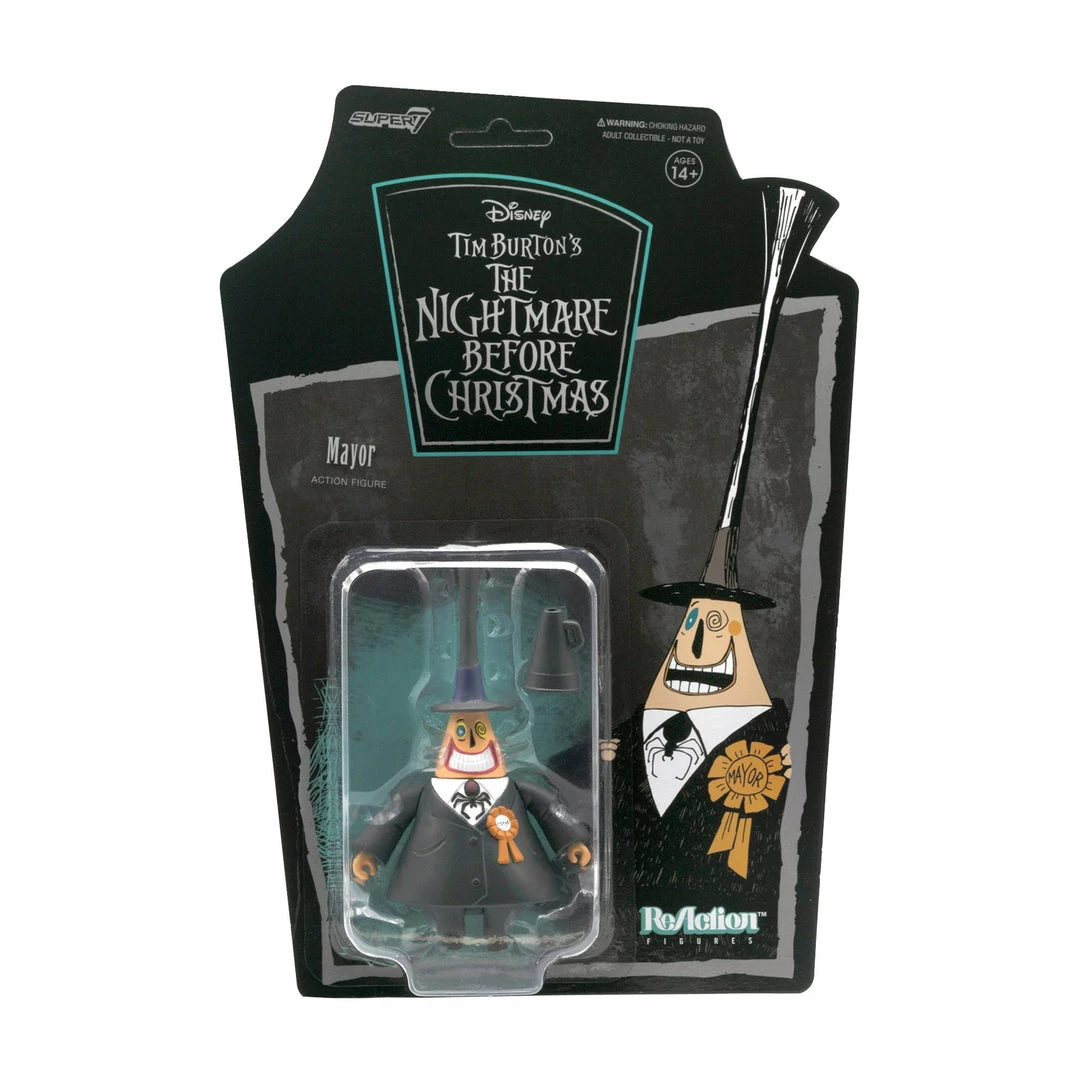Super 7 Nightmare Before Christmas ReAction Figure - Mayor Super 7 Nightmare Before Christmas ReAction Figure - Mayor