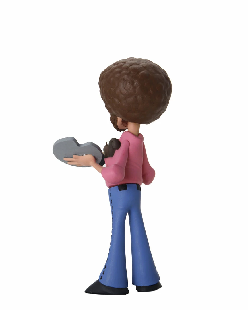 NECA - Toony Classics Bob Ross & Peapod 6" Action Figure NECA - Toony Classics Bob Ross & Peapod 6" Action Figure