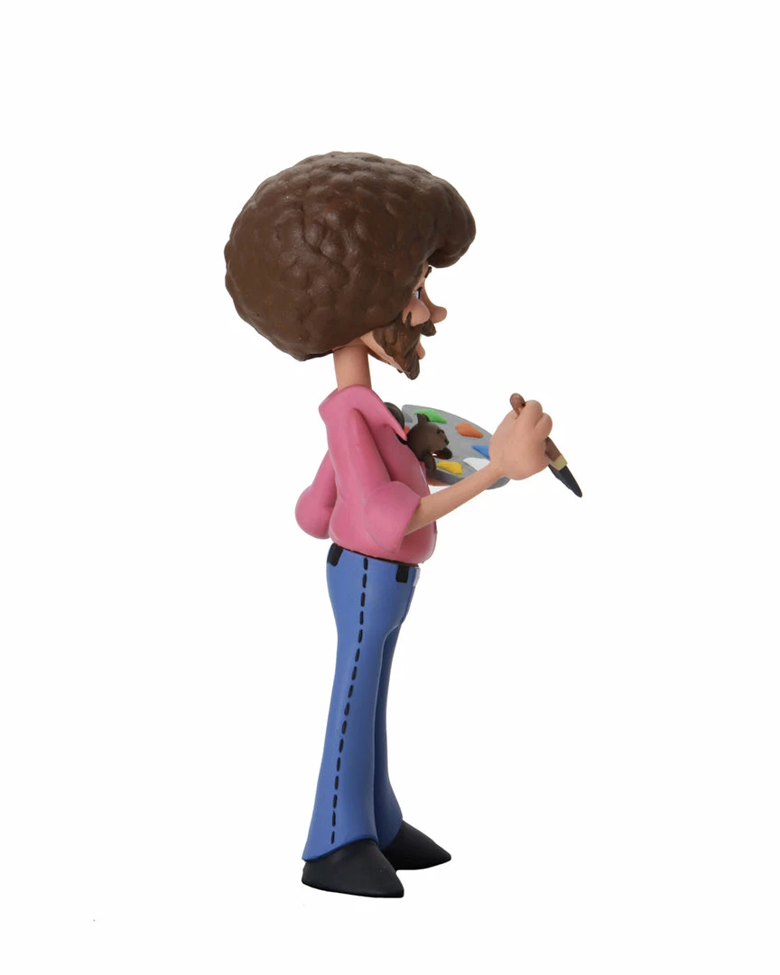NECA - Toony Classics Bob Ross & Peapod 6" Action Figure NECA - Toony Classics Bob Ross & Peapod 6" Action Figure