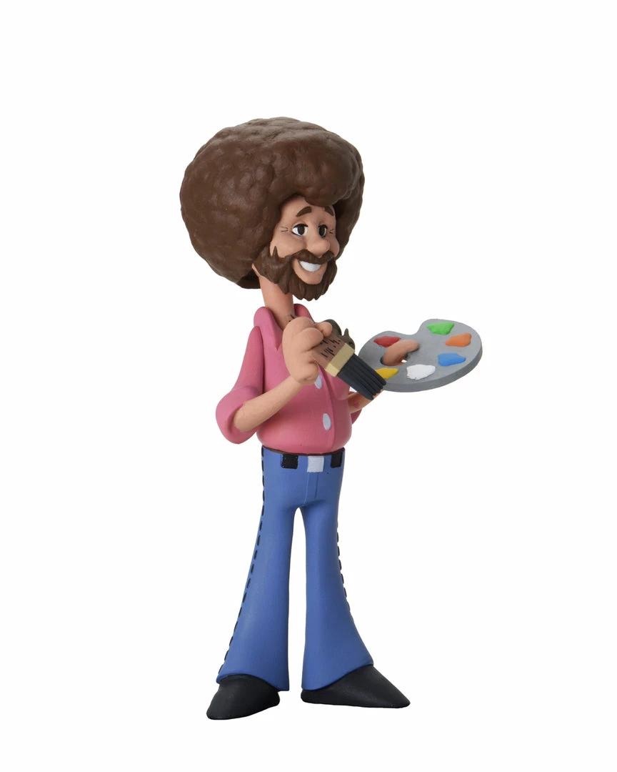 NECA - Toony Classics Bob Ross & Peapod 6" Action Figure NECA - Toony Classics Bob Ross & Peapod 6" Action Figure