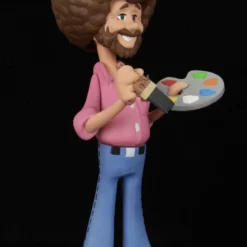 NECA - Toony Classics Bob Ross & Peapod 6" Action Figure 5 NECA - Toony Classics Bob Ross & Peapod 6