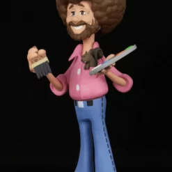 NECA - Toony Classics Bob Ross & Peapod 6" Action Figure 4 NECA - Toony Classics Bob Ross & Peapod 6