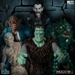 Mezco Toyz Mezco's Monsters 5 Points Tower Of Fear Deluxe Boxed Set (Pre-Order Ships May 2022)