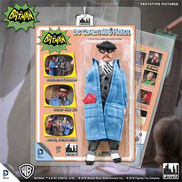 Figures Toy Company Batman Classic TV Series - Mad Hatter Artist (Variant) 8" Action Figure Figures Toy Company Batman Classic TV Series - Mad Hatter Artist (Variant) 8" Action Figure
