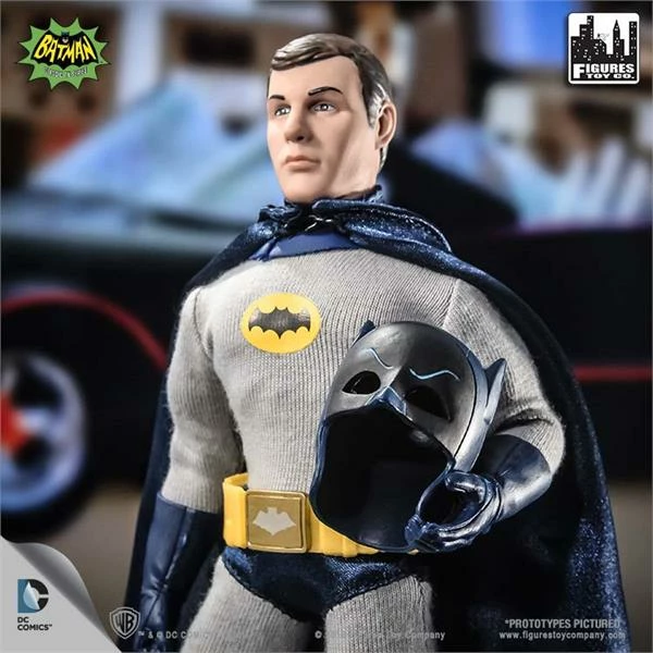 Figures Toy Company Batman Classic TV Series - Batman (Removable Cowl) 8" Action Figure Figures Toy Company Batman Classic TV Series - Batman (Removable Cowl) 8" Action Figure