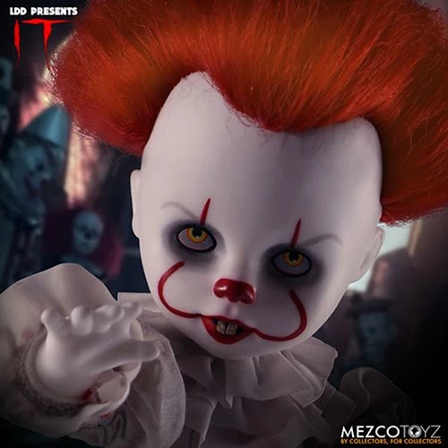 Mezco Toyz LDD Presents: It 2017 Pennywise Doll (Pre-Order Ships Nov 2022) Mego Mezco Toyz LDD Presents: It 2017 Pennywise Doll (Pre-Order Ships Nov 2022) Mego