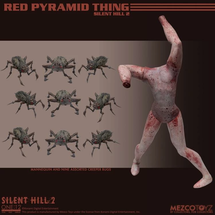 Mezco Toyz Mego Silent Hill 2 One:12 Collective Red Pyramid Thing (Pre-Order Ships Nov 2022) Mezco Toyz Mego Silent Hill 2 One:12 Collective Red Pyramid Thing (Pre-Order Ships Nov 2022)