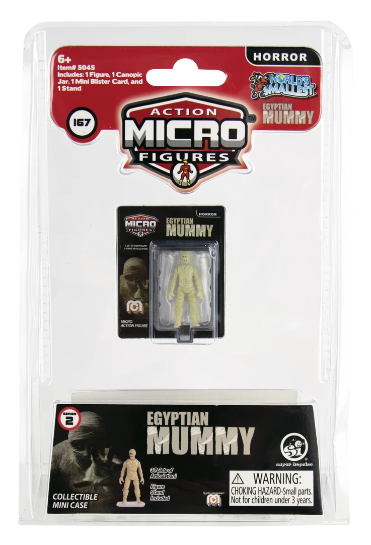 World's Smallest MEGO Horror Egyptian Mummy Micro Action Figure