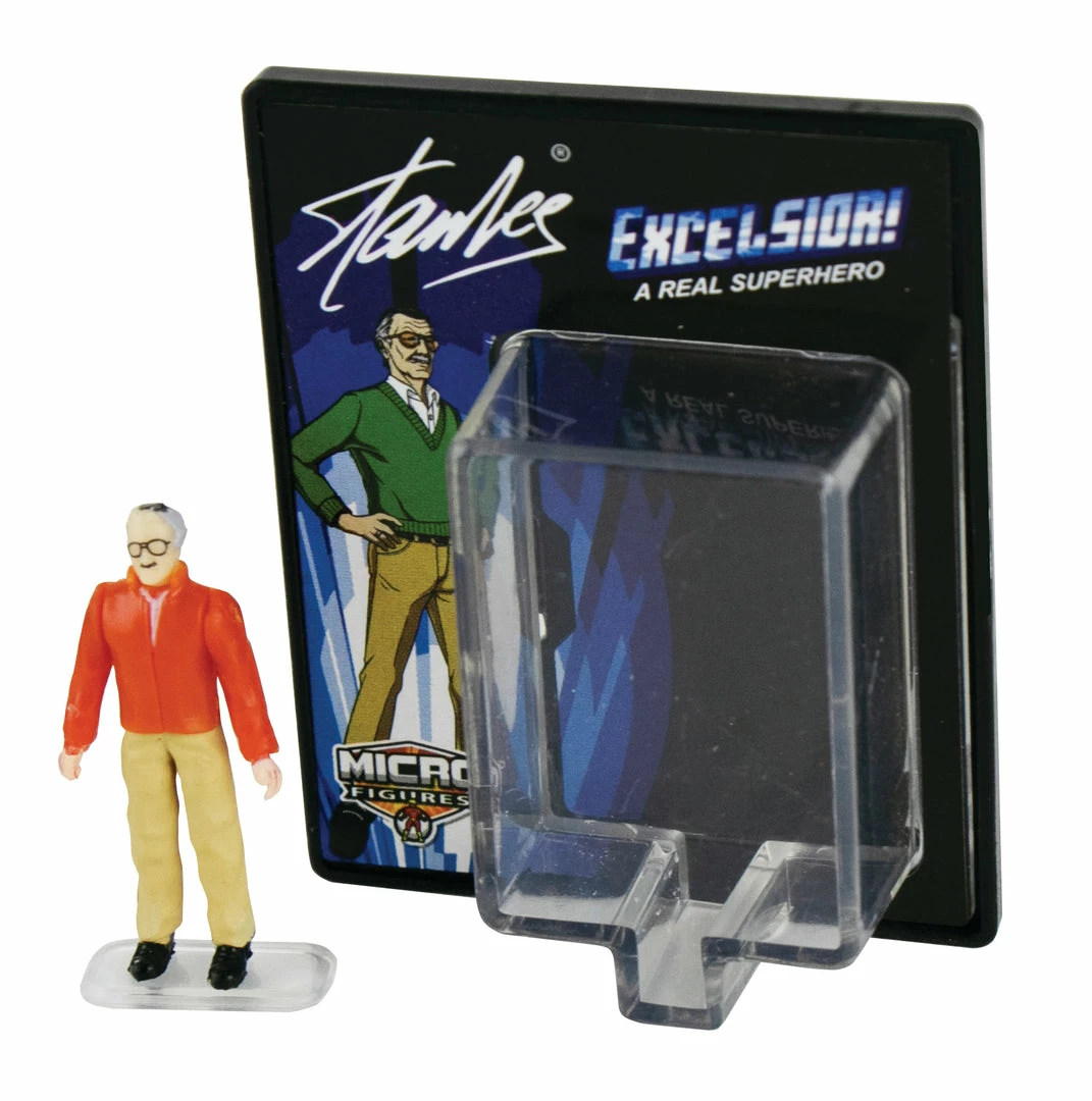 World's Smallest Stan Lee Set Of 2 Micro Action Figures World's Smallest Stan Lee Set Of 2 Micro Action Figures