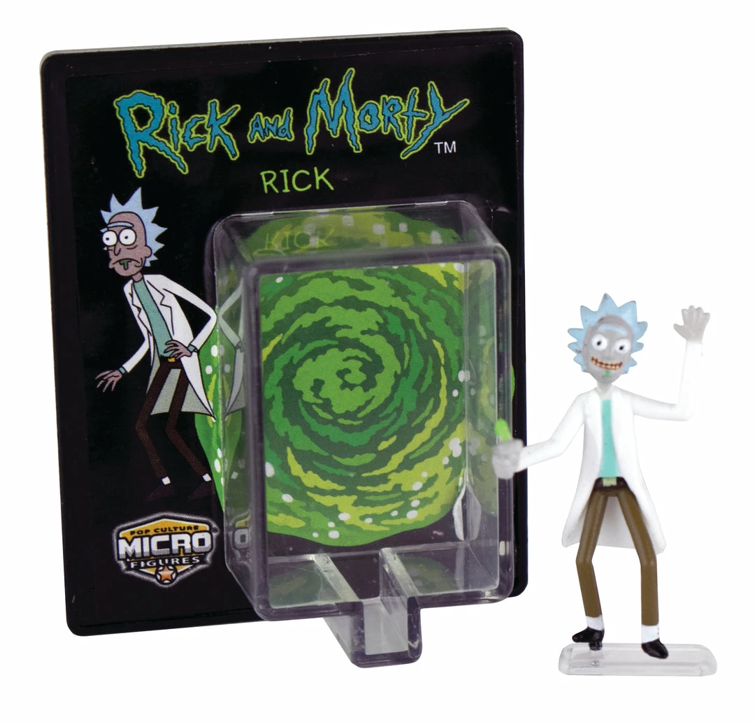 World's Smallest Rick And Morty Set Of 3 Micro Action Figures World's Smallest Rick And Morty Set Of 3 Micro Action Figures