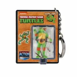 World's Smallest Teenage Mutant Ninja Turtles Michelangelo Micro Action Figure