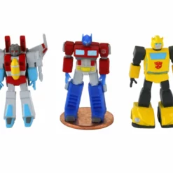 World's Smallest Transformers Set Of 3 Micro Action Figures