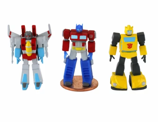 World's Smallest Transformers Set Of 3 Micro Action Figures