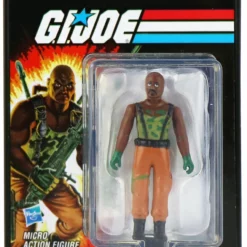 World's Smallest G.I. Joe Vs Cobra RoadBlock Micro Action Figure
