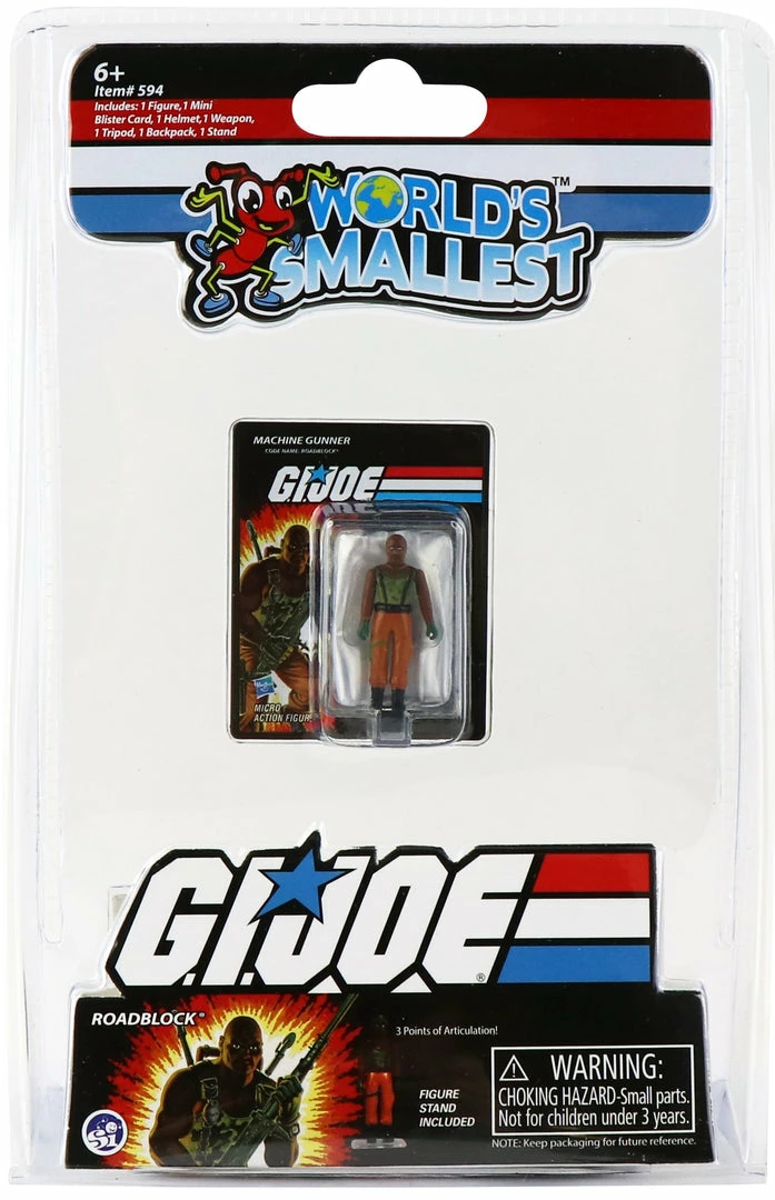 World's Smallest G.I. Joe Vs. Cobra Set Of 3 Micro Action Figures World's Smallest G.I. Joe Vs. Cobra Set Of 3 Micro Action Figures