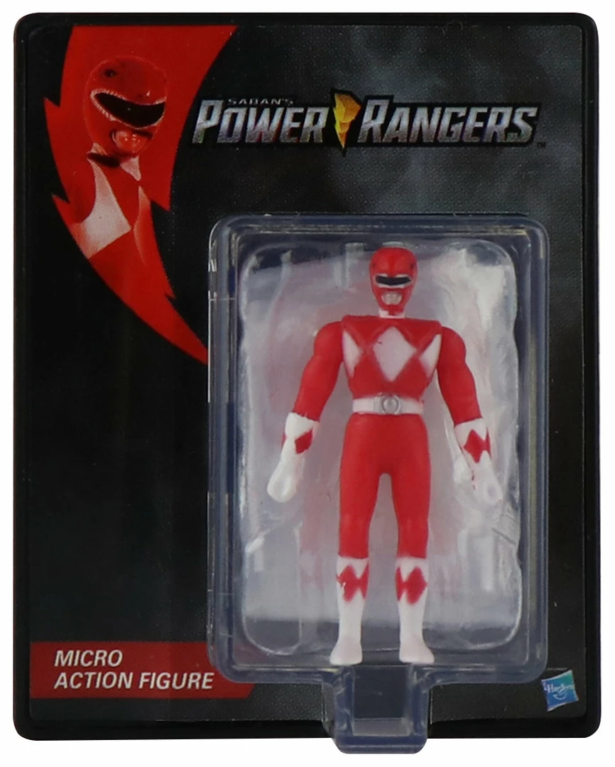 World's Smallest Power Rangers Red Ranger Micro Action Figures World's Smallest Power Rangers Red Ranger Micro Action Figures