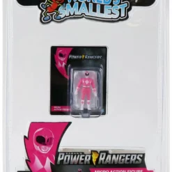 World's Smallest Power Rangers Set Of 6 Micro Action Figures