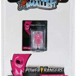 World's Smallest Power Rangers Pink Ranger Micro Action Figure