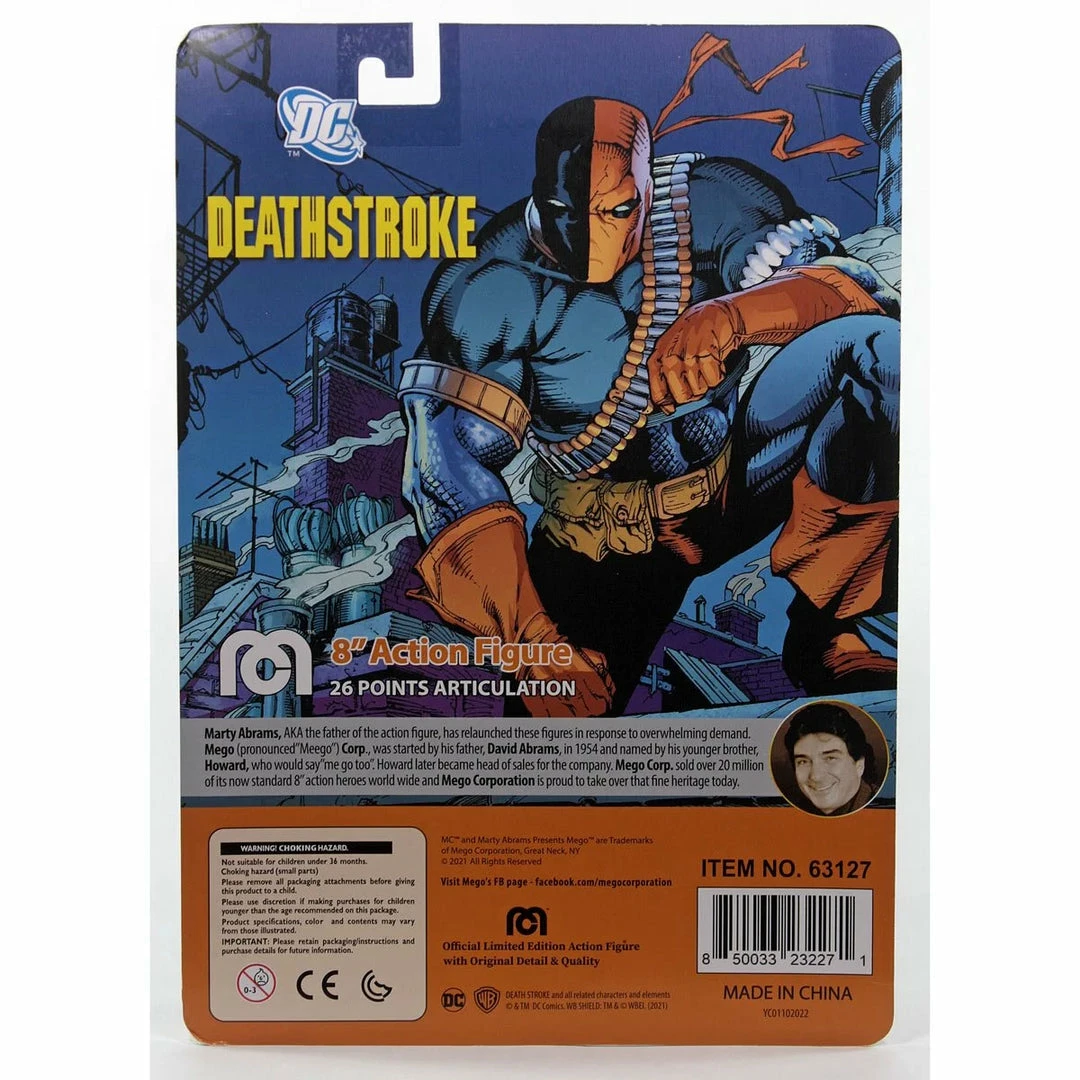 All Mego MEGO DC Deathstroke 8" Action Figure (PX Previews Exclusive) All Mego MEGO DC Deathstroke 8" Action Figure (PX Previews Exclusive)