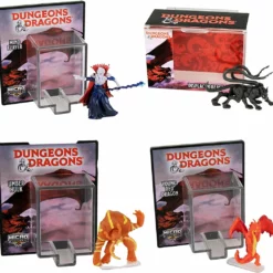 World's Smallest Dungeons & Dragons Set Of 4 Micro Action Figures