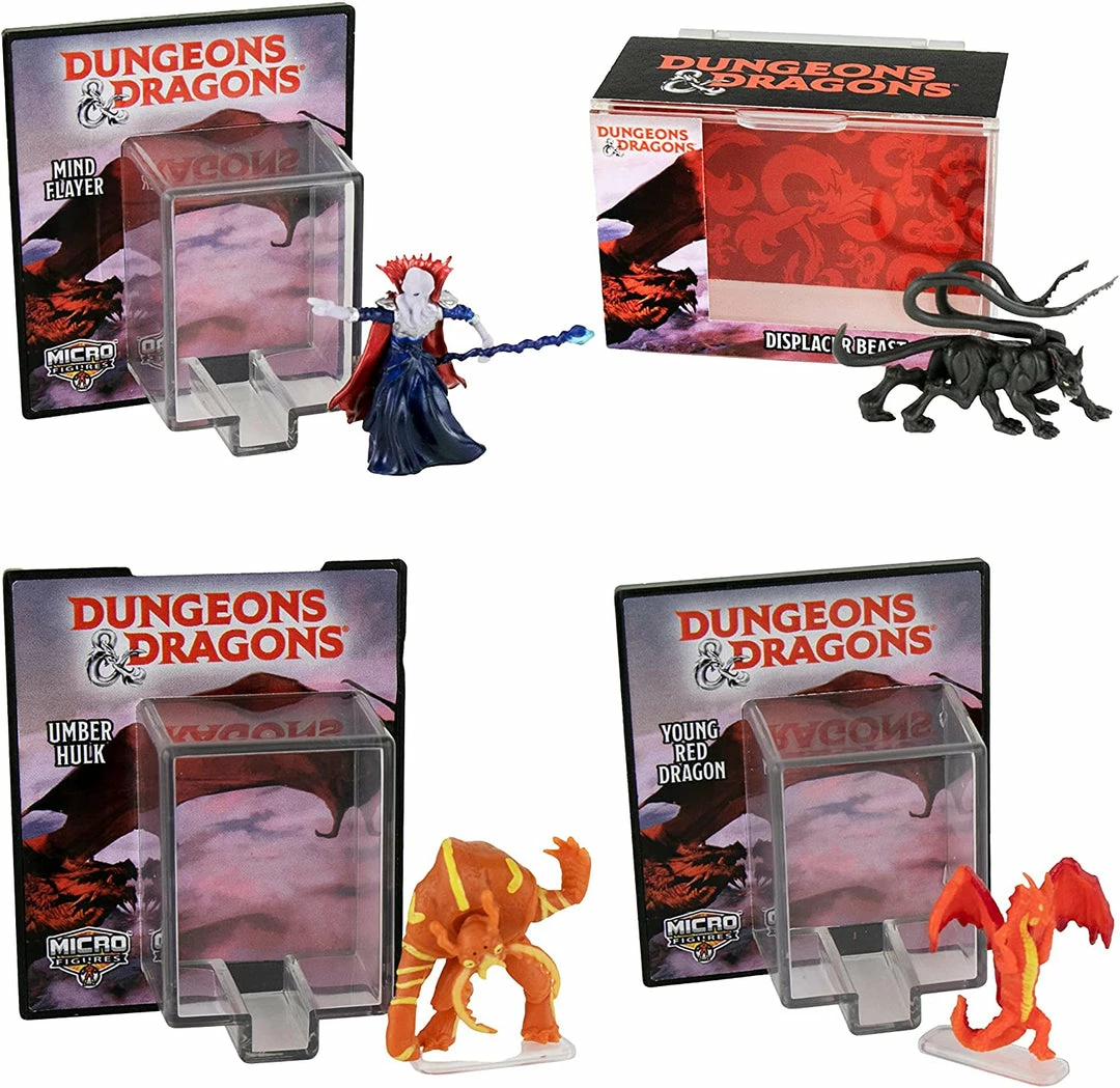 World's Smallest Dungeons & Dragons Mind Flayer Micro Action Figure World's Smallest Dungeons & Dragons Mind Flayer Micro Action Figure