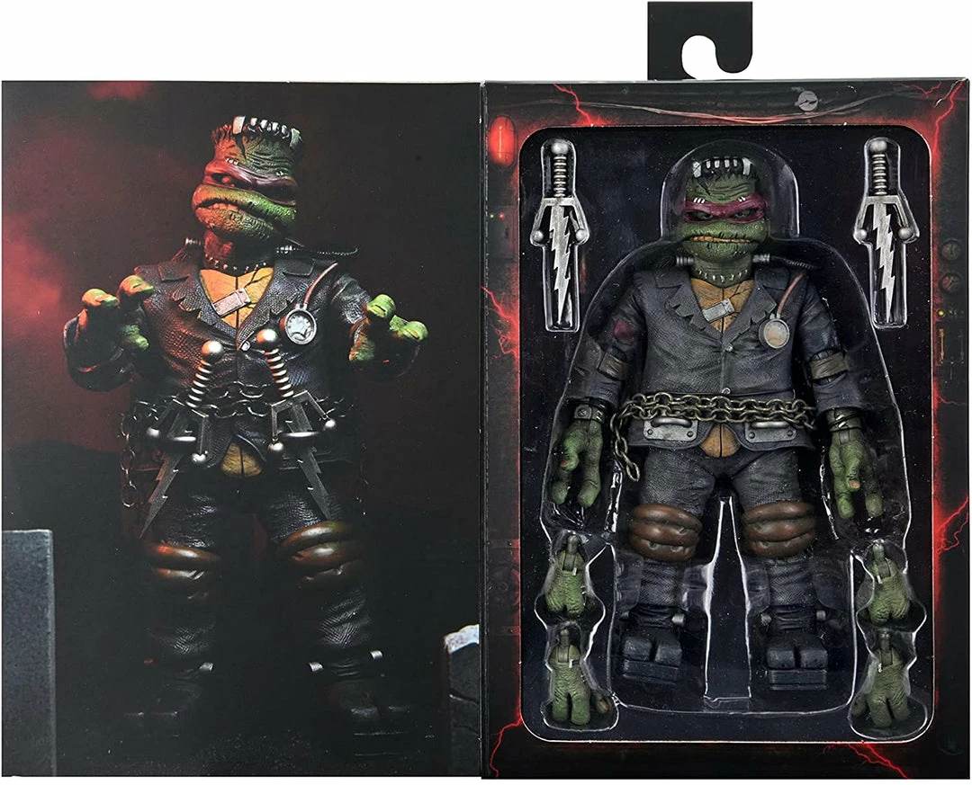 NECA - Universal Monsters X TMNT - Ultimate Raphael Frankenstein 7" Action Figure NECA - Universal Monsters X TMNT - Ultimate Raphael Frankenstein 7" Action Figure