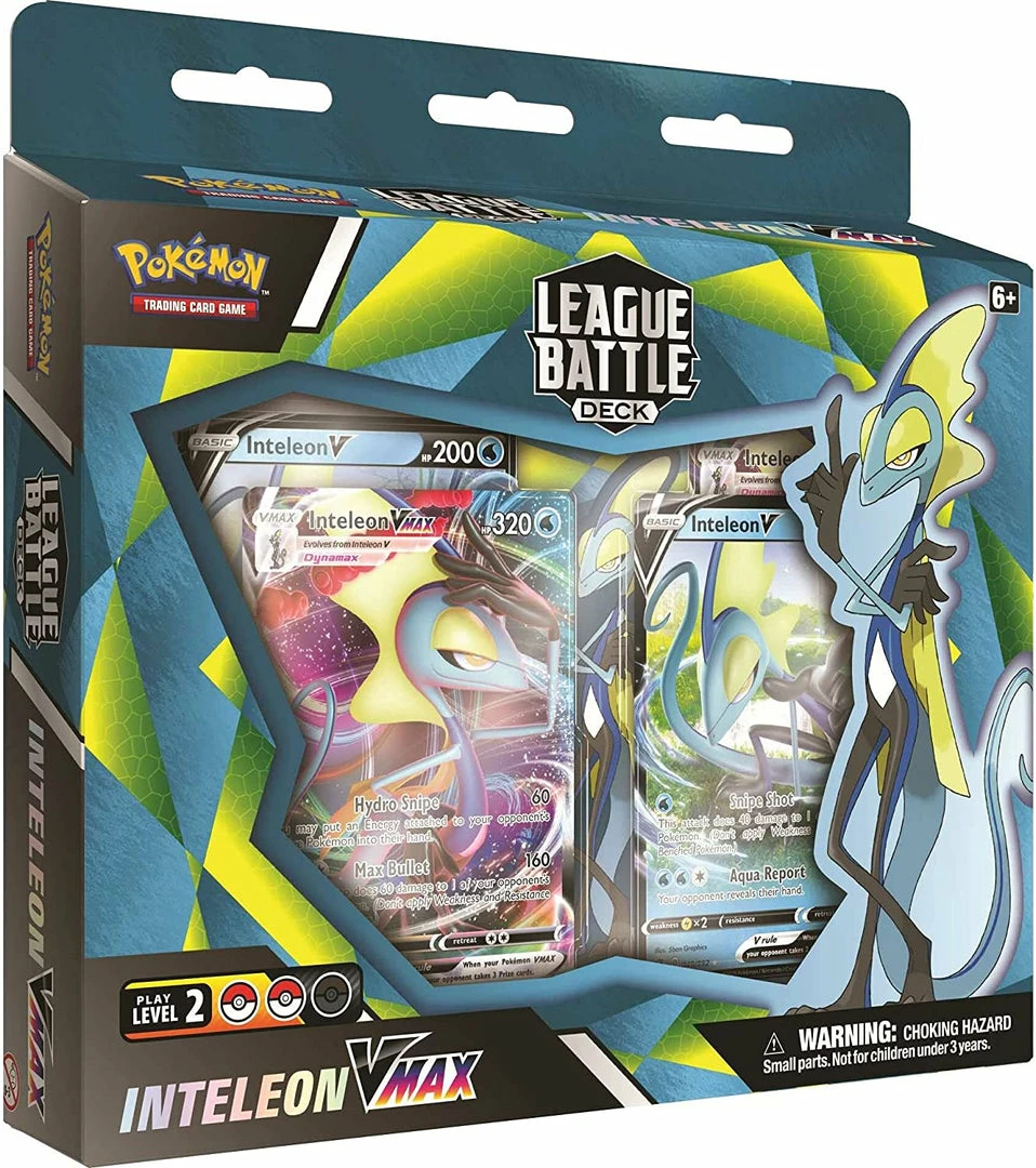 Pokemon TCG: Inteleon VMAX League Battle Deck Pokemon TCG: Inteleon VMAX League Battle Deck
