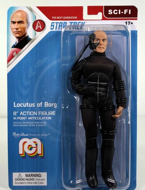 Mego Star Trek Wave 10 - Locutus 8" Action Figure Mego Star Trek Wave 10 - Locutus 8" Action Figure