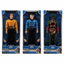 Mego Star Trek Set Of 3 - 14" Action Figures All Mego