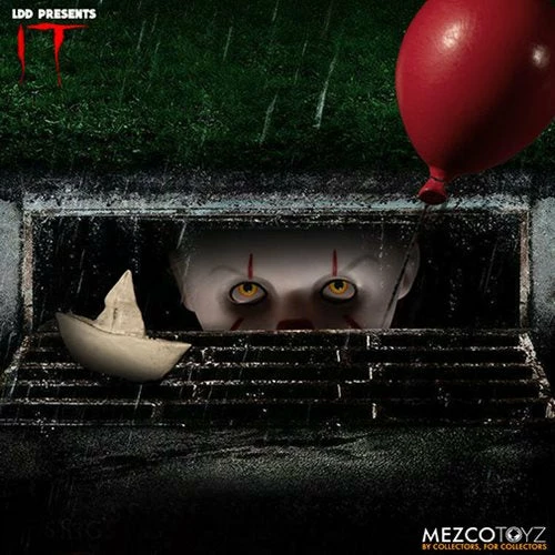 Mezco Toyz LDD Presents: It 2017 Pennywise Doll (Pre-Order Ships Nov 2022) Mego Mezco Toyz LDD Presents: It 2017 Pennywise Doll (Pre-Order Ships Nov 2022) Mego