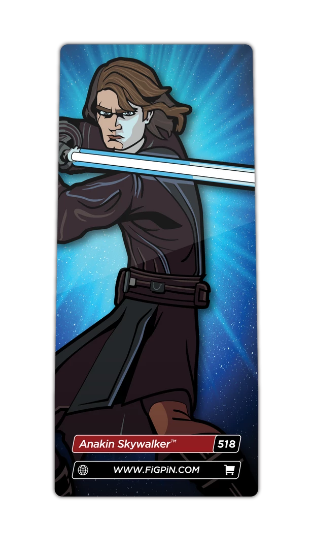 FiGPiN Star Wars Clone Wars - Anakin Skywalker #518 FiGPiN Star Wars Clone Wars - Anakin Skywalker #518