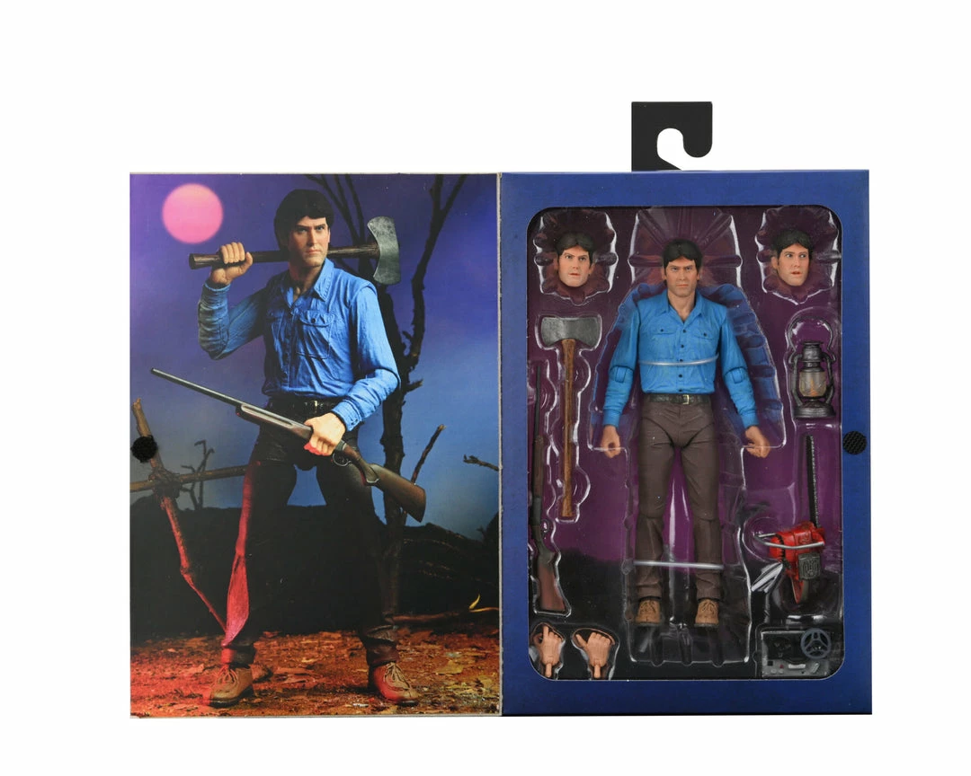 NECA - Evil Dead - 40th Anniversary Ultimate Ash 7" Action Figure NECA - Evil Dead - 40th Anniversary Ultimate Ash 7" Action Figure