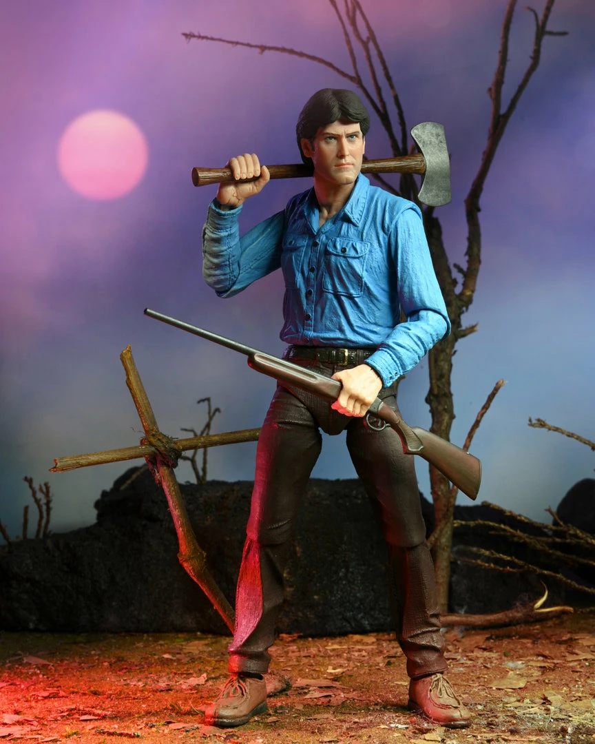 NECA - Evil Dead - 40th Anniversary Ultimate Ash 7" Action Figure NECA - Evil Dead - 40th Anniversary Ultimate Ash 7" Action Figure