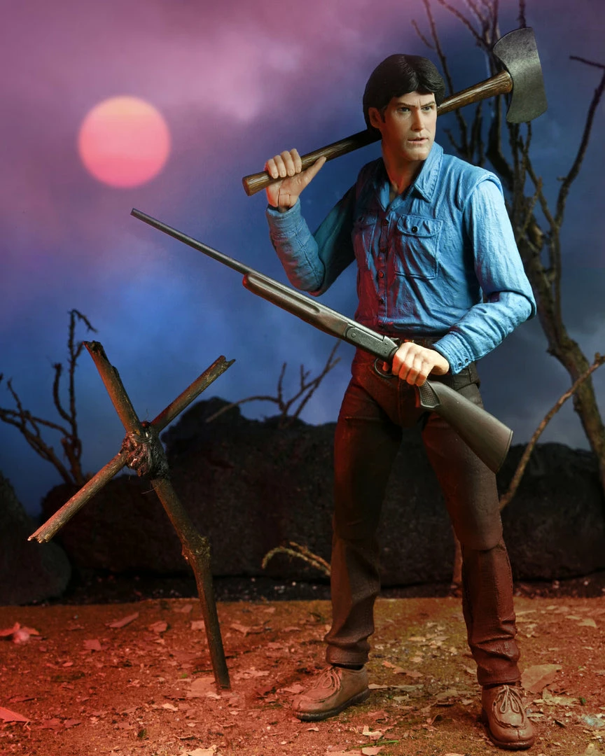 NECA - Evil Dead - 40th Anniversary Ultimate Ash 7" Action Figure NECA - Evil Dead - 40th Anniversary Ultimate Ash 7" Action Figure