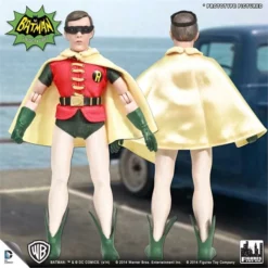 Figures Toy Company Batman Classic TV Series - Robin (Removable Mask) 8" Action Figure 4 Figures Toy Company Batman Classic TV Series - Robin (Removable Mask) 8