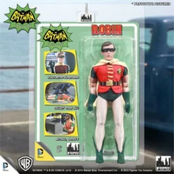 Figures Toy Company Batman Classic TV Series - Robin (Removable Mask) 8" Action Figure
