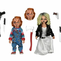 8" Clothed Action Figure NECA - Bride Of Chucky - Chucky & Tiffany 2-Pack 5.5" Clothed Action Figures