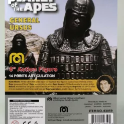 All Mego Mego Planet Of The Apes Wave 13 - General Ursus 8" Action Figure