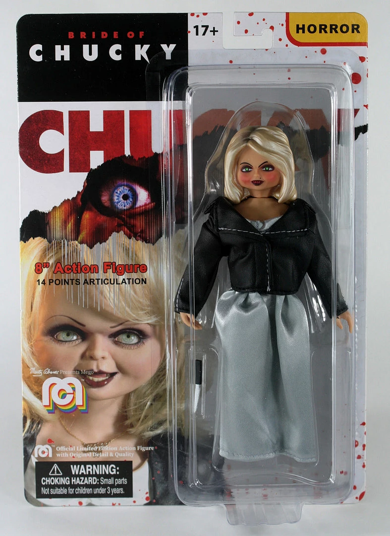 Damaged Package Mego Horror Wave 14 - Bride Of Chucky 8" Action Figure Damaged Package Mego Horror Wave 14 - Bride Of Chucky 8" Action Figure