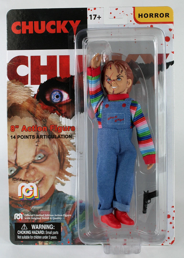 Mego Horror Wave 14 - Chucky 8" Action Figure All Mego Mego Horror Wave 14 - Chucky 8" Action Figure All Mego