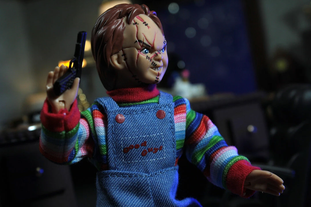 Mego Horror Wave 14 - Chucky 8" Action Figure All Mego Mego Horror Wave 14 - Chucky 8" Action Figure All Mego