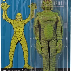 Clearance Damaged Package Damaged Package Mego Horror Wave 9 - Creature From The Black Lagoon 8" Action Figure (Dark Variant)