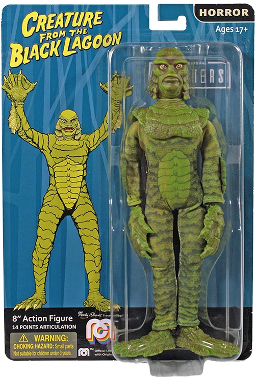 Clearance Damaged Package Damaged Package Mego Horror Wave 9 - Creature From The Black Lagoon 8" Action Figure (Dark Variant) Clearance Damaged Package Damaged Package Mego Horror Wave 9 - Creature From The Black Lagoon 8" Action Figure (Dark Variant)
