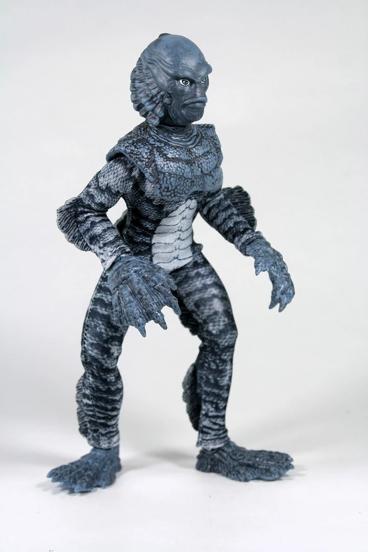Clearance Damaged Package Damaged Package Mego Horror Wave 14 - B&W Creature From The Black Lagoon 8" Action Figure Clearance Damaged Package Damaged Package Mego Horror Wave 14 - B&W Creature From The Black Lagoon 8" Action Figure