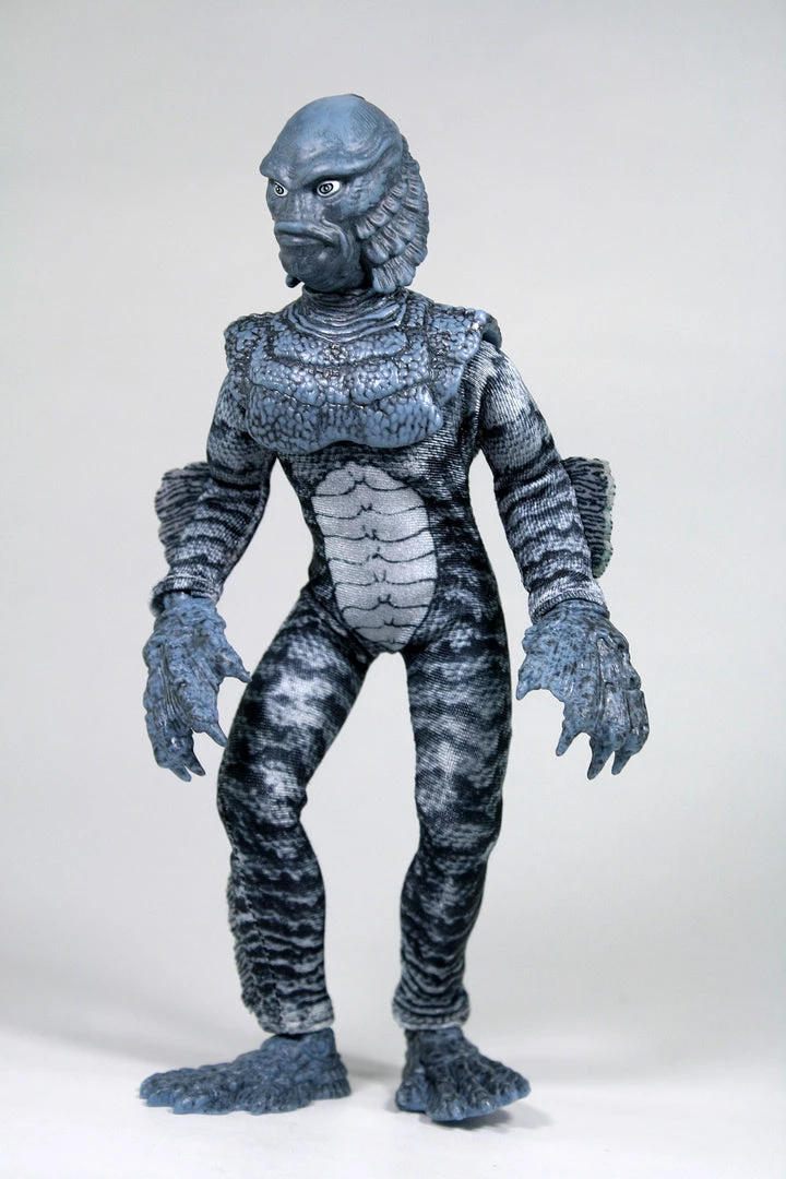 Clearance Damaged Package Damaged Package Mego Horror Wave 14 - B&W Creature From The Black Lagoon 8" Action Figure Clearance Damaged Package Damaged Package Mego Horror Wave 14 - B&W Creature From The Black Lagoon 8" Action Figure