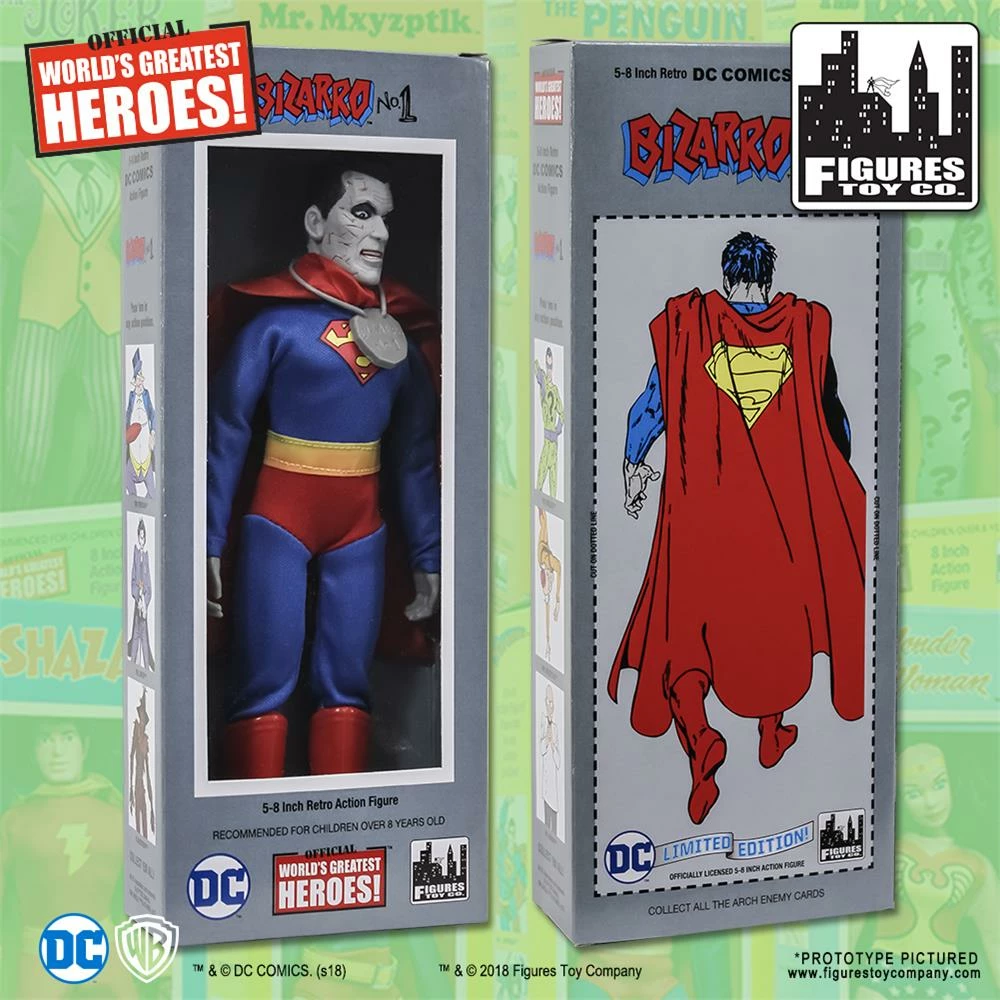 Figures Toy Company Dc Comics - Bizarro 8" Action Figure Figures Toy Company Dc Comics - Bizarro 8" Action Figure